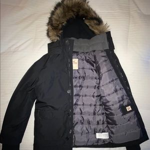 Hollister Fur-lined Heavy Duty Parka/ Ski Jacket